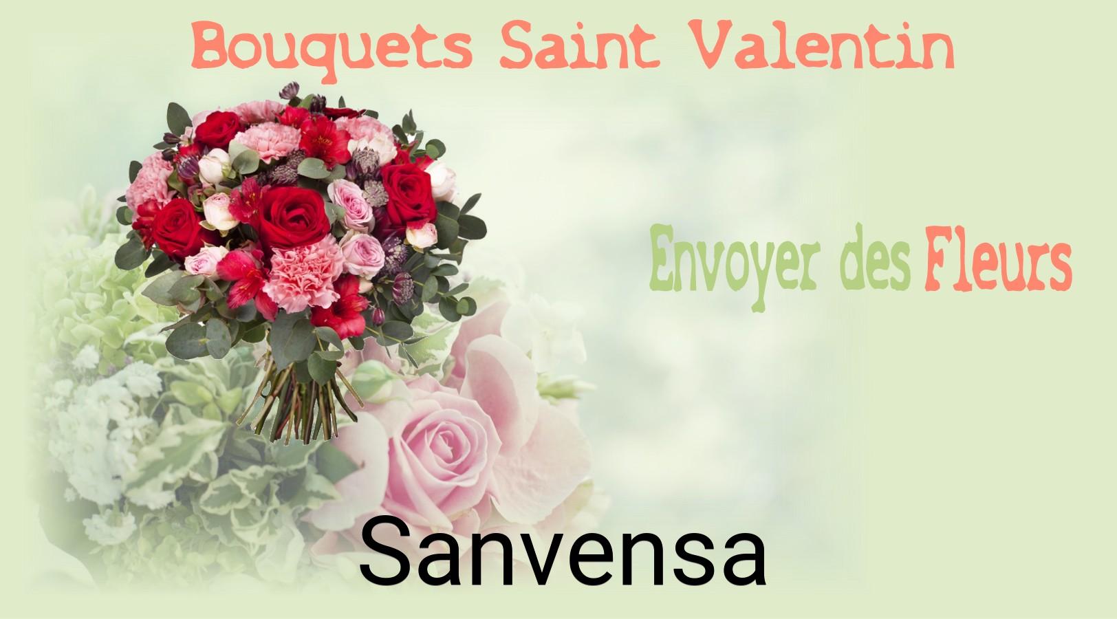 Roses de Saint-Valentin livrées à Sanvensa